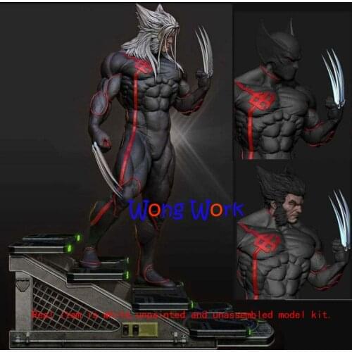 Wong Work Unpainted 1/6 Scale 37cmH 1/4 56cmH 3D Printing Unassembled Garage Kits GK Model Kit Figure Statue TTG-210726-43