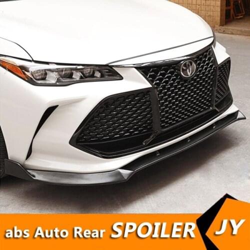 For Toyota Avalon Body kit spoiler 2019-2020 For Toyota Avalon ABS Rear lip rear spoiler front Bumper Diffuser Bumpers Protector