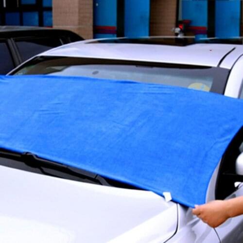160*60cm Auto Car Care Detailing Cloths Microfiber Car Wash Towel Soft Cleaning Towel Duster Cleaning Cloths