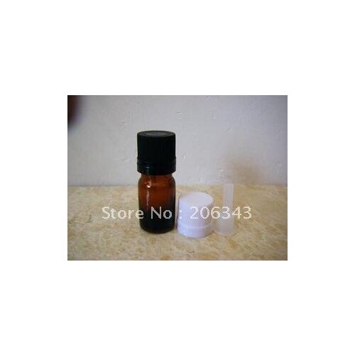 5ml green/blue/brown essential oil bottle with plastic cap