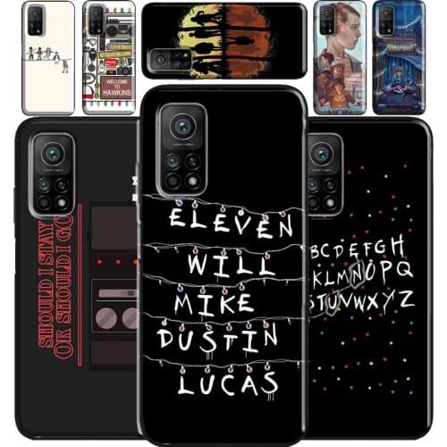 Stranger Things Eleven For Xiaomi Mi 11 Lite Case Cover 10T Pro 11 Ultra Bumper Cover For POCO F3 M3 X3 Pro Case
