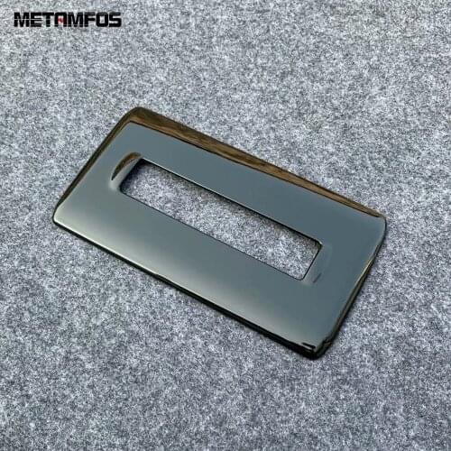 For Mitsubishi Delica 2020 2021 Rear Air Condition Control Switch Cover Trim Molding Decoration Interior Accessories Car Styling