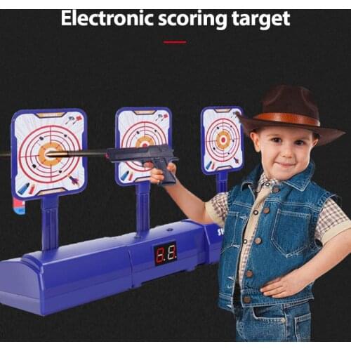 Electronic Mobile Scoring Target Shooting Game Electric Target Automatic Return Electric Scoring Target Accessories