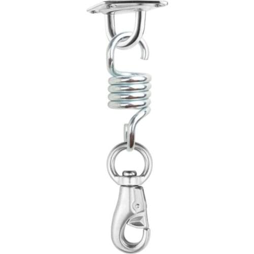 H7JB Hammock Chair Hanging Kit Spring Swivel Hooks Ceiling Mount Tool Set Accessories for Idoor Outdoor Swing Lazy Chair