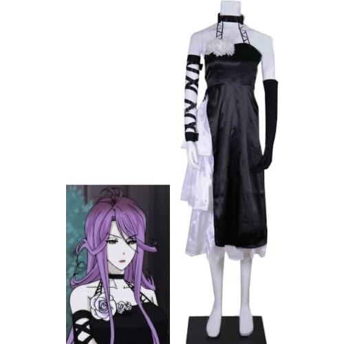 Custom Made Anime DIABOLIK LOVERS Cosplay Cordelia Black Dress Costume For Women