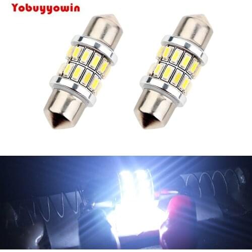 Kit 10 Lampada Torpedo 31mm 24 Leds Canbus Canceller - 360 Graus