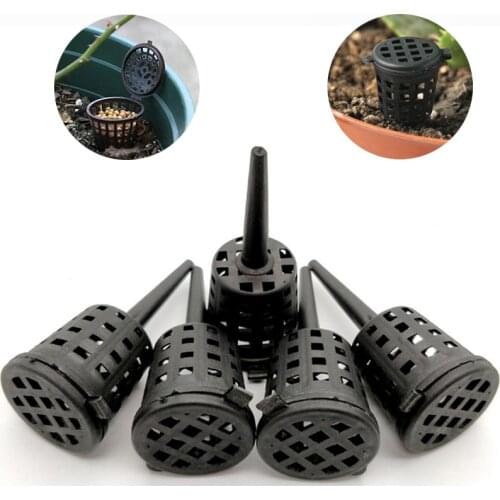 50 PCS Fertilizer Basket With Lid Portable Fertilizer Box Park Bonsai Fertilizer Container Household Tool Garden Accessories