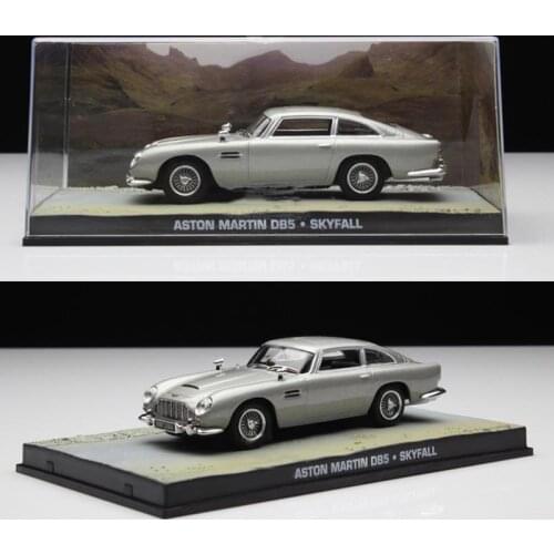 1:43 Scale Alloy Diecast Metal Vehicle 007 Movie Car Model Simulation Toys Adult Children Collection Gifts Display Show Souvenir