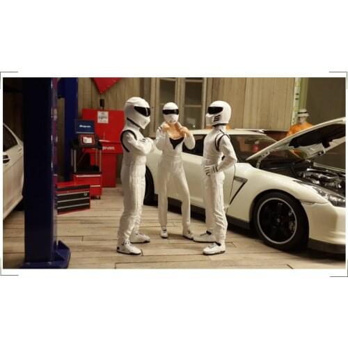 Car model scene 1:18 car racer dolls out of print