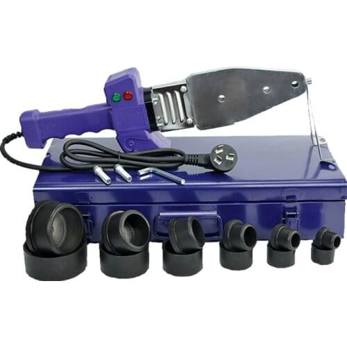 600/800W AC220V 20-63mm 2" PPR PVC PB PE Water Pipe Constant Temperature Heat Weld Melt Machine Socket Fusion Welder Set