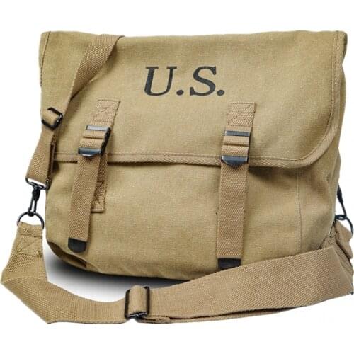 M36 Bag M1936 Bag WWII WW2 US Army Running Bag Musette Field Military Hunting Hiking Climbing Camping BackPack Bag