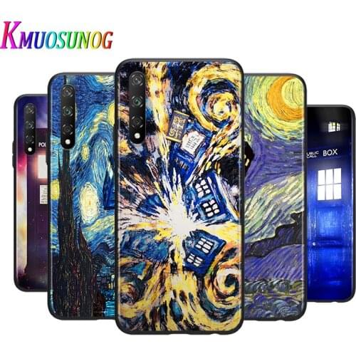 Tardis Box Doctor Who For Huawei Y9S Y6S Y8S Y9A Y7A Y8P Y7P Y5P Y6P Y7 Y6 Y5 Pro Prime 2020 2019 Silicone Phone Case