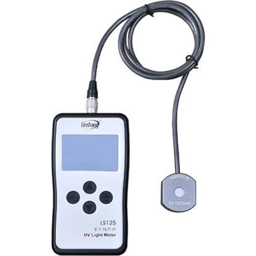 LS125 Ultraviolet intensity meter UV light meter ultraviolet Intensity Tester With UVA LED probe UV Radiation detector