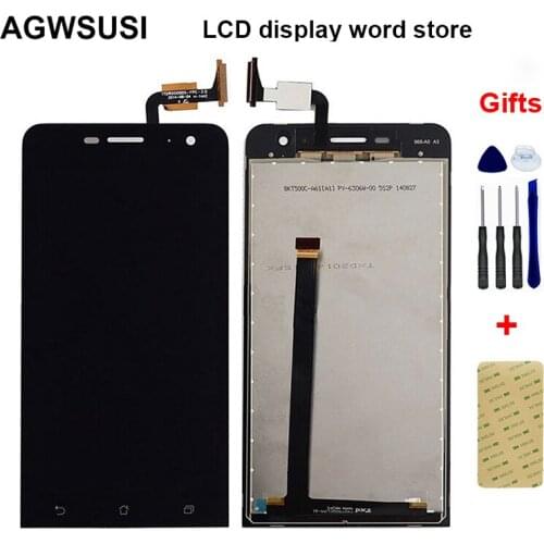 For Asus Zenfone 5 Lite A502CG LCD Display Screen Display Touch Screen Digitizer Sensor Glass A502CG LCD Screen Assembly Frame
