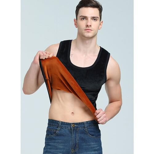 2019 Men Thermal Undershirt Autumn Winter Warm Vest Comfortable Soft Clothes Thermal Underwear For Men Thermo Underwears Plus si