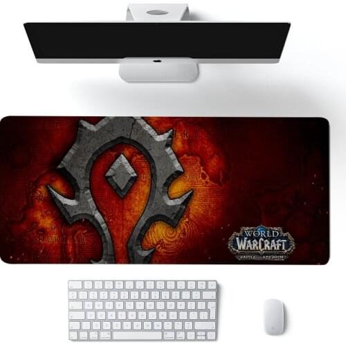 Large Gaming Mousepad Mat for World of Warcraft Mouse Pad Dragon Gamer Computer PC Desk Pad for Laptop Locking Edge Big mousepad