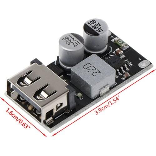 QC3.0 QC2.0 Fast Quick Charging Module USB DC-DC Converter Board Car Phone Charger