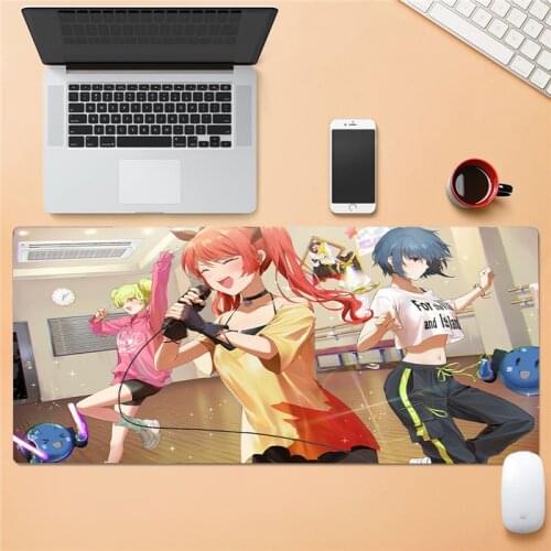 Mouse pad anime large table mat anime comics personalized picture custom computer rubber diy own carpet pad for gamers