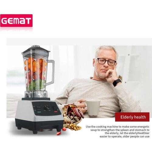 High Power Commercial Blender Mixer Juicer Fruit Food Processor Ice Smoothies Maker