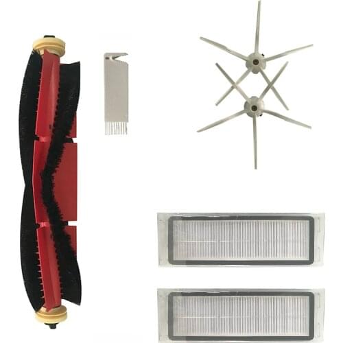 Original Rubber Side Brush Main Brush Hepa Filter for Roborock Robot Vacuum Cleaner S60 S65 MaxV S60 Pure S65 Pure S45