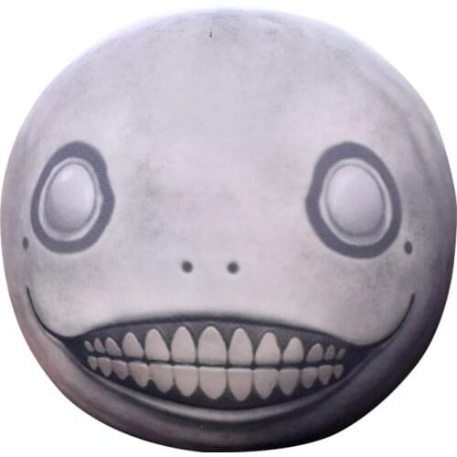 1pc 20cm EMIL Stuffed Particle Pillow Takerlama Full Head NieR: Automata Simulation Plush Toy Soft Creative Gift for Kid Child