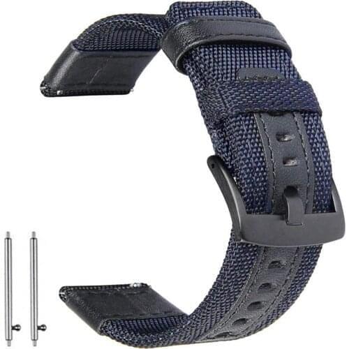 Strap for samsung galaxy watch 46mm active 2 40 44mm 20mm 22mm Resin Watch strap Gear S3 band replacement for huawei gt watch