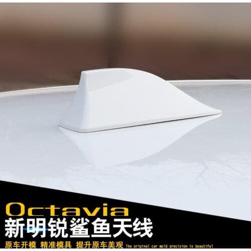 Dedicated shark fin antenna paint car decoration antennaFor Skoda Octavia 2015 2016 2017 2018Car accessories