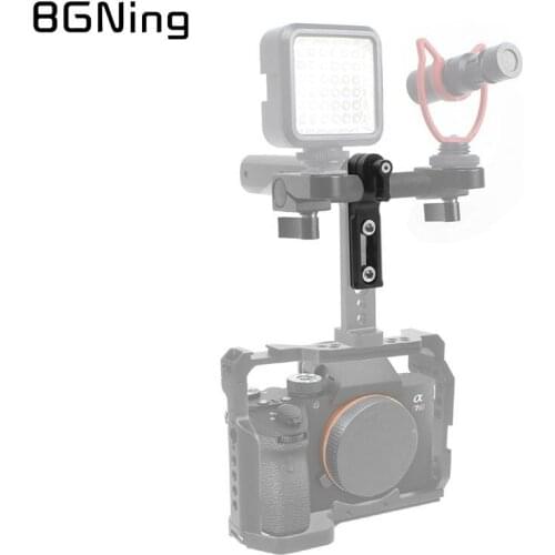 Universal Camera Standard Single 15mm Rod Clamp With NATO Safety Rail &1/4"-20 Screws Mount For DSLRs GH5 / Emos100/ 5DMarkIII