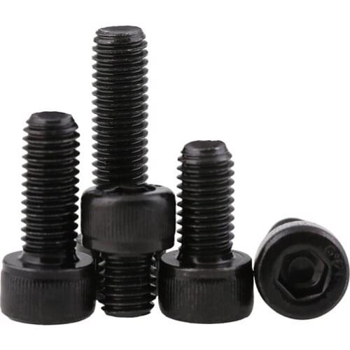 Socket Cap Screws Grade 12.9 Allen Bolts Hex Drive Screw High Tensile Black M4