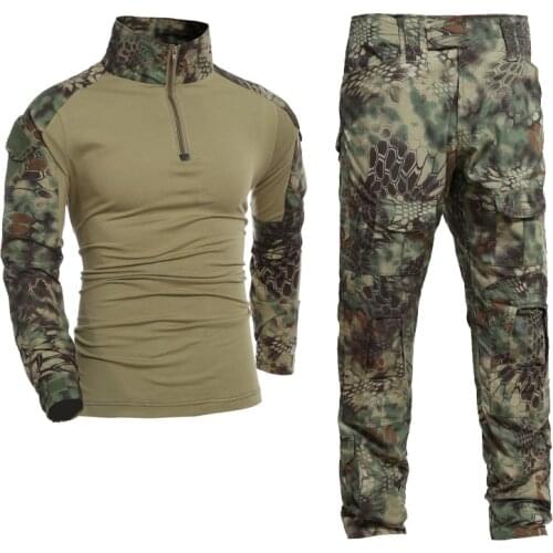 Gen2 Military Army Uniform Kryptek Mandrake Camouflage Hunting Clothes Tactical Combat Shirt Pants Men Airsoft Sniper BDU Suit
