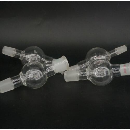 100ml Bump Trap 29/32 Female to 29/32 Male Joint Glass Rotary Evaporator Labware