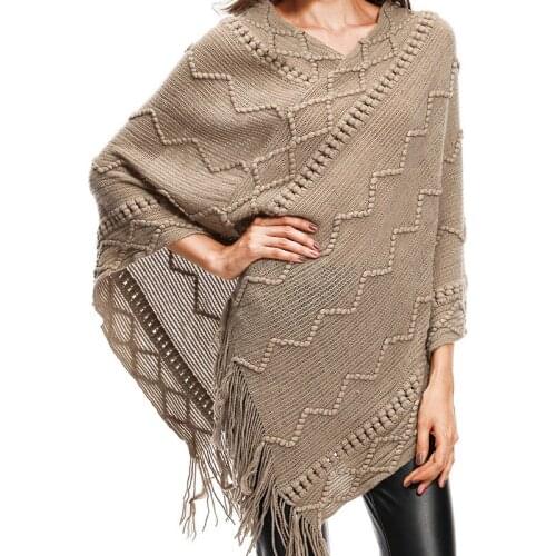 BYUAN Brand Women Sweaters and Pullovers Knitted Sweater 2018 Autumn Winter Fashion Thin Batwing Sleeve Tassel Ladies Sweaters