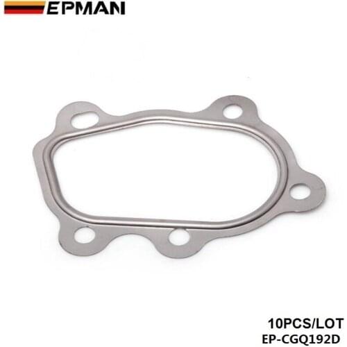10PCS/LOT For T25 T28 Turbocharger Gasket fitting Garrett Turbo GT25 5 Bolt EP-CGQ192D