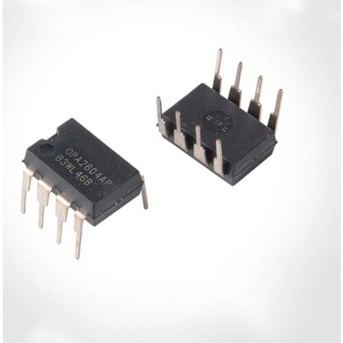 5PCS OPA2604AP DIP8 OPA2604A DIP OPA2604 DIP-8 2604AP Dual FET-Input, Low Distortion OPERATIONAL AMPLIFIER