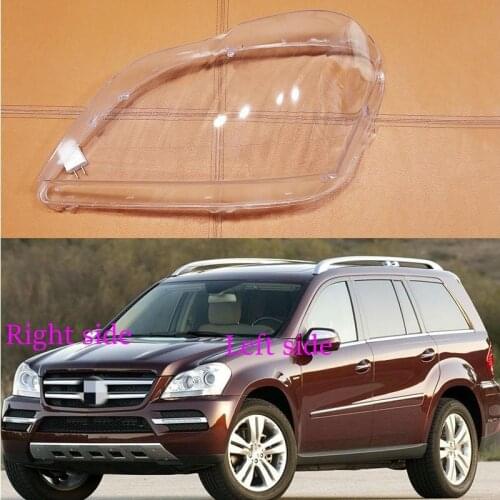 Car Headlight Lens for Benz X164 GL350 GL400 GL450 GL500 2006 - 2010 2011 Headlamp Cover Car Replacement Front Auto Shell Cover