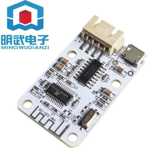 Wireless Bluetooth 4.0 Stereo Digital Audio Amplifier Receiver Module Sound Loud Board Micro USB 3W+3W DC 5V for Arduino