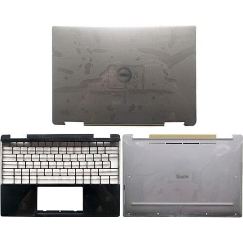For Dell XPS13 7390 2-in-1 Computer Case Laptop Case LCD Back Cover/Palmrest/Bottom Case Silver