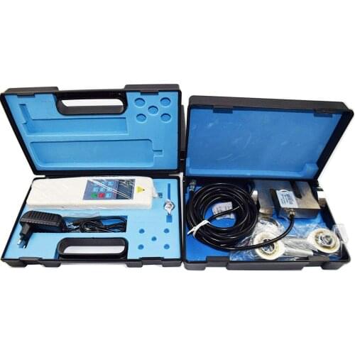 HF-2K Digital Push Pull Force Gauge Dynamometer 2000N 200KG 440LB with S External Sensor