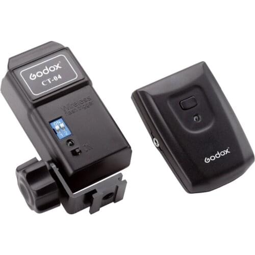 GODOX CT-04 FLASH SPEEDLITE TRIGGER WIRELESS 30M 4CH Sync Speed 1/200s Angle 90