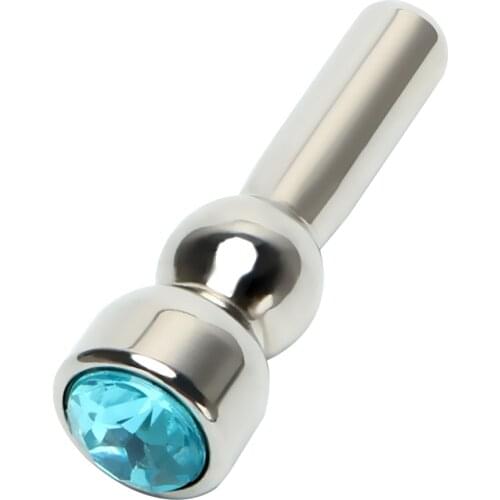 IKOKY Masturbator Catheters Sounds Stainless Steel Urethral Dilators Penis Plug Sex Toys for Men Diamond