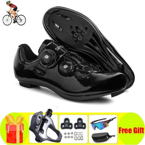 Sapatilha Ciclismo Road Bike Sneakers Self-locking Sports Bicycle Shoes Graffiti Road Cycling Shoes Triathlon Cycling Shoes