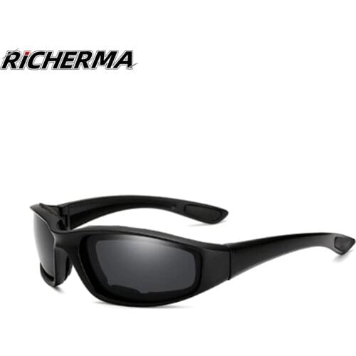 2020 Summer Black Motorcycle Glasses Anti-glare Dustproof Motocross Glasses Mountain Biker Bicycle Cycling Sunglasses Women Men