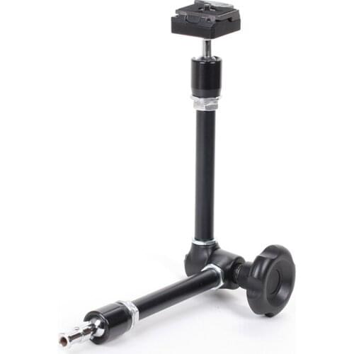 Manfrotto 244RC multi-purpose rotating arm magic arm can be connected to tripod, which can be matched with 035C strong clamping