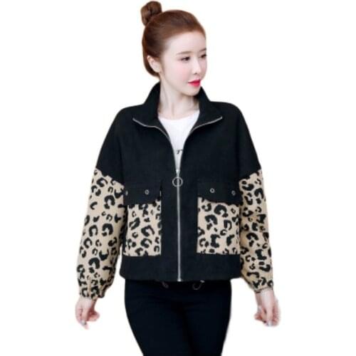 Net Red 2021 New Fashion Womens Spring Jacket Elegant Lady Slim Casual Sports Tops Fairy Loose Retro Autumn Female Coats OK810