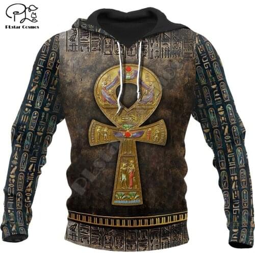 PLstar Cosmos Horus Egyptian God Pharaoh Anubis Ancient Egypt Tattoo 3DPrint Men/Women Tracksuit Streetwear Pullover Hoodies A-9