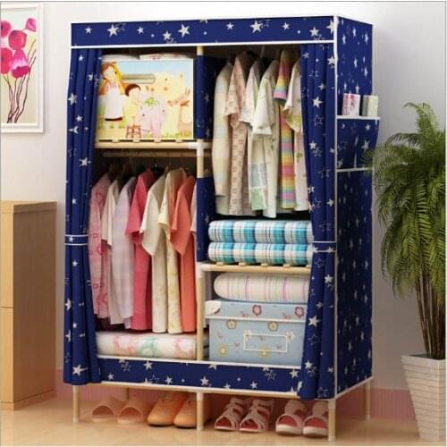 Factory Price Solid Wood Wardrobe Closet length 100 cm
