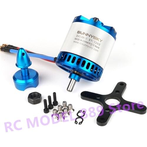 SunnySky X4130 III high effectiveness brushless motor 520KV 380KV for 70-90E FPV Quadcopter RC drones