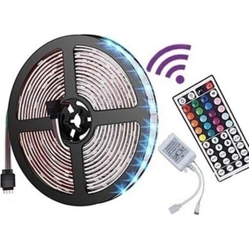 3528 Rgb Smd 3528 Led Light With Remote Control 300 Colors Led Strip With 44-Key Infrared Remote Control