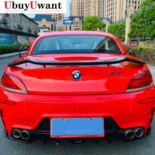 UbuyUwant Z4 E89 Carbon Fiber/ABS Glossy Black Auto Car Rear Trunk Spoiler Wing For BMW Z4 E89 2009-2016 TOMMYKAIRA ROWEN Style