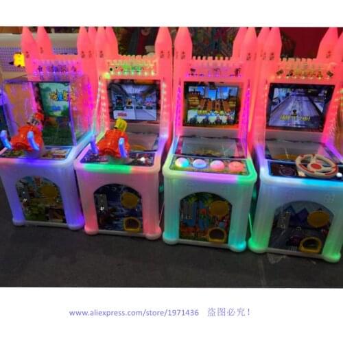 Interesting Amusement Device Coin Operated Gun Shooting Simulator Video Arcade Game Machine For Kids and Adults